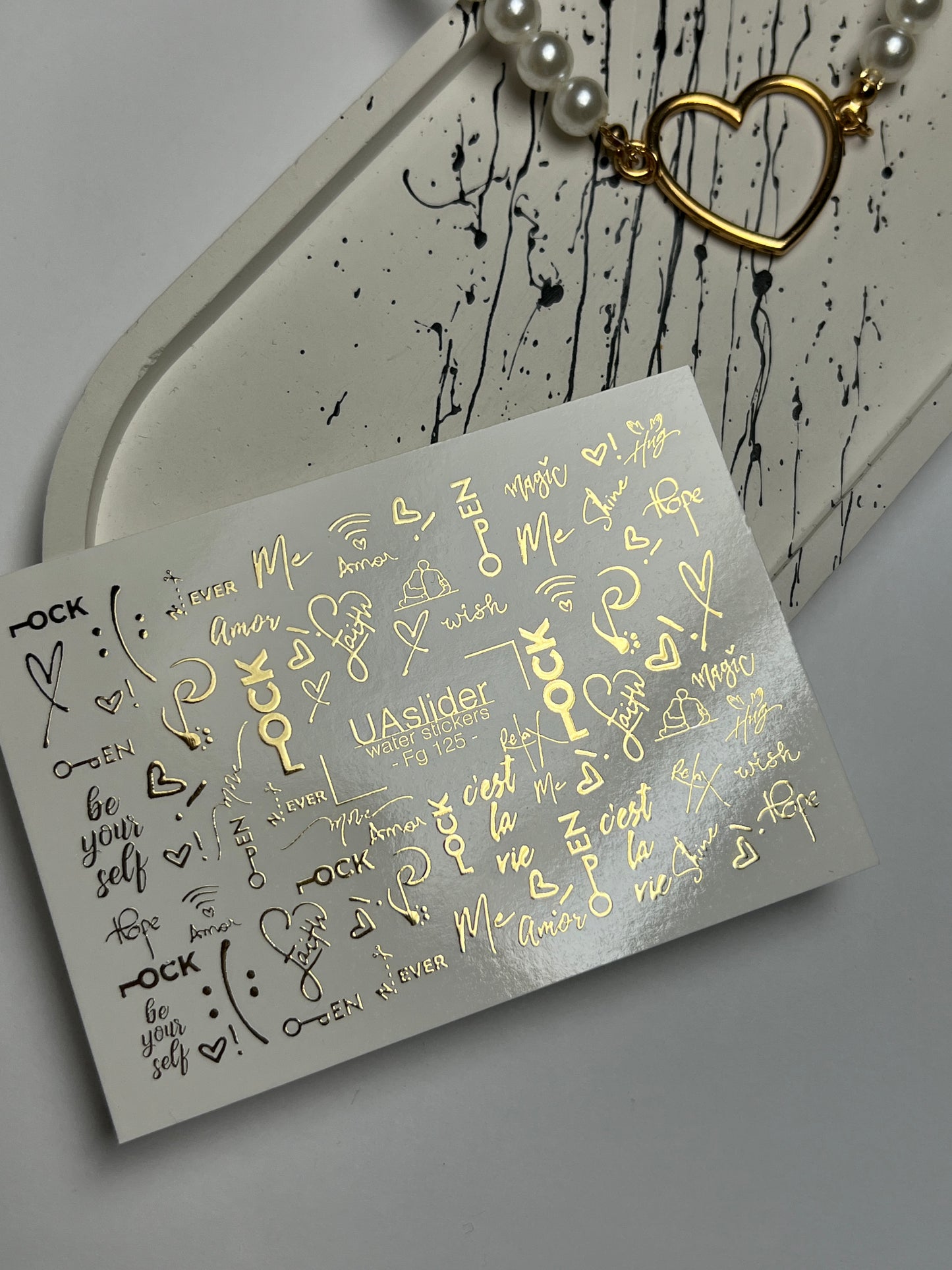 Nail Water Decal Fg-125