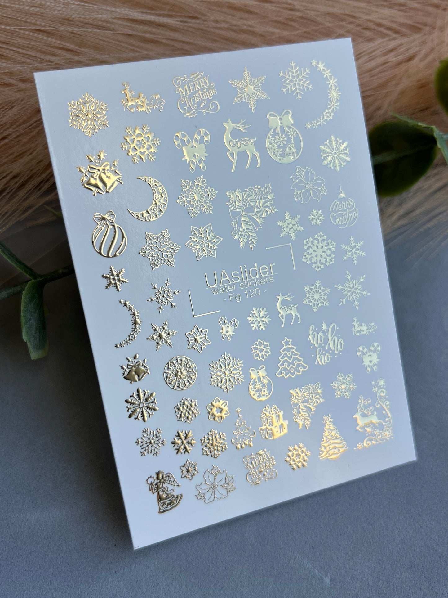Nail Water Decal Fg-120