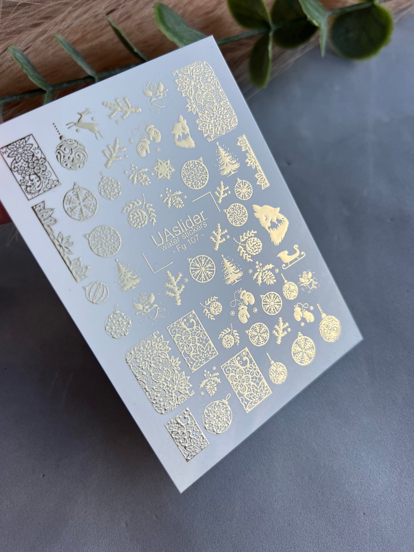 Nail Water Decal Fg-107