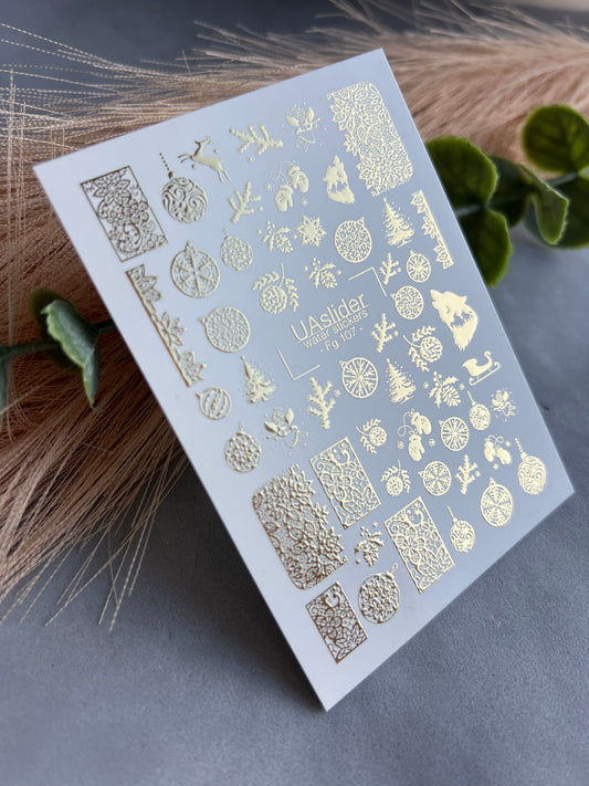 Nail Water Decal Fg-107