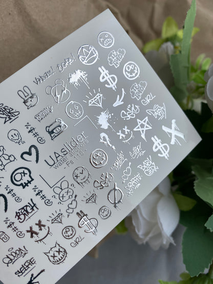 Nail Water Decal Fs-115