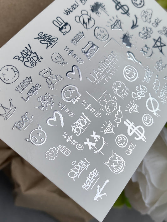 Nail Water Decal Fs-115