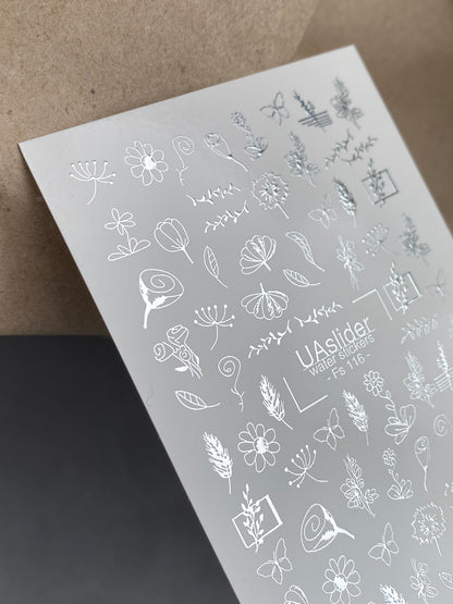 Nail Water Decal Fs-116