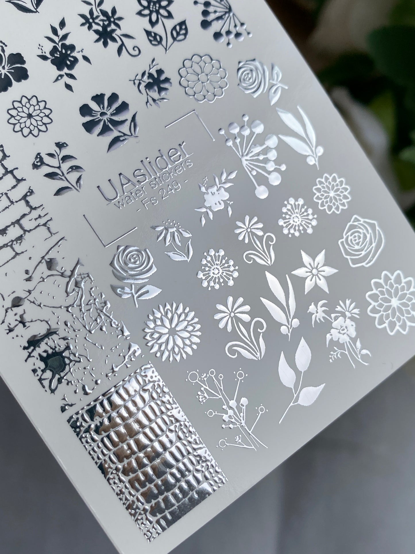 Nail Water Decal Fs-249