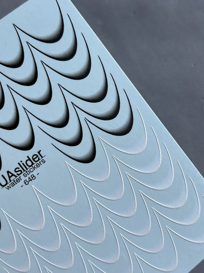 Nail Water Decal 648