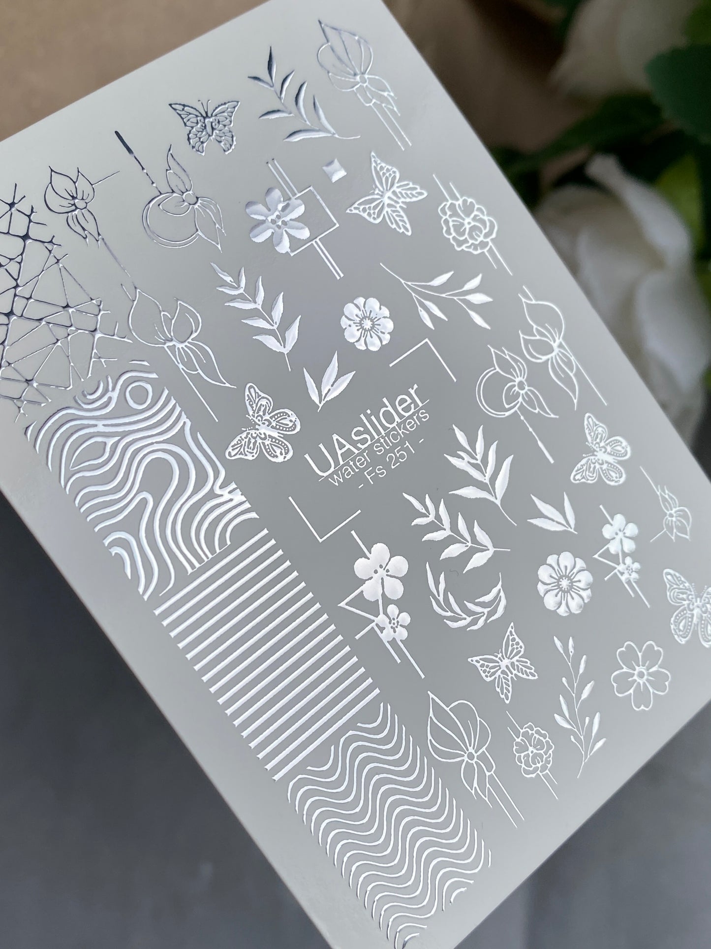 Nail Water Decal Fs-251