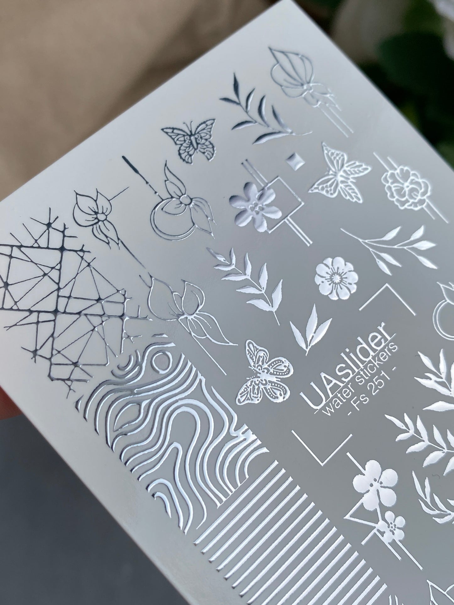 Nail Water Decal Fs-251