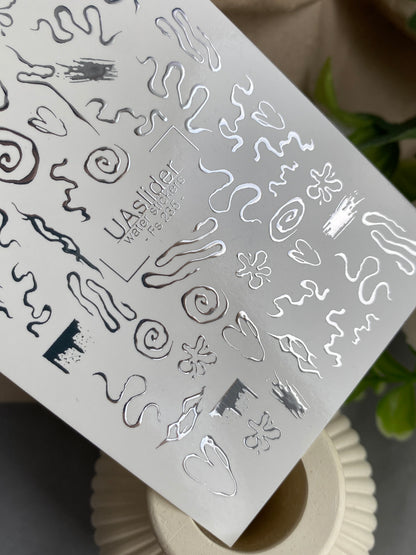 Nail Water Decal Fs-235