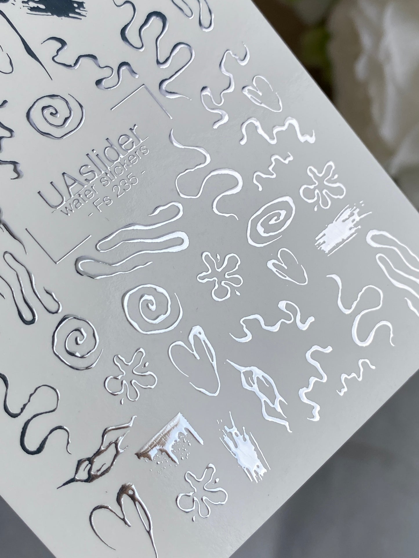 Nail Water Decal Fs-235