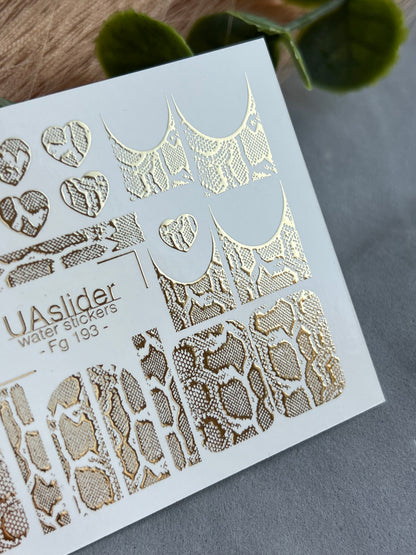 Nail Water Decal Fg-193