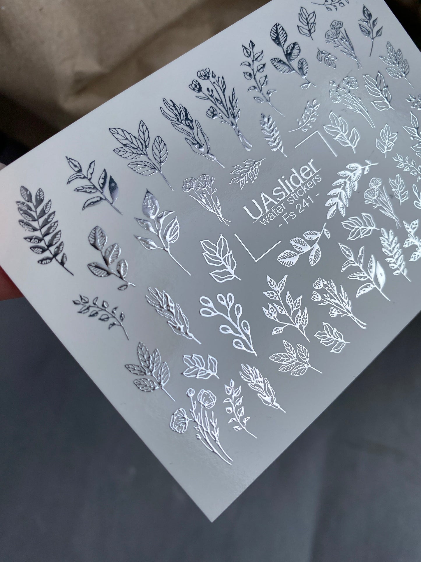 Nail Water Decal Fs-241