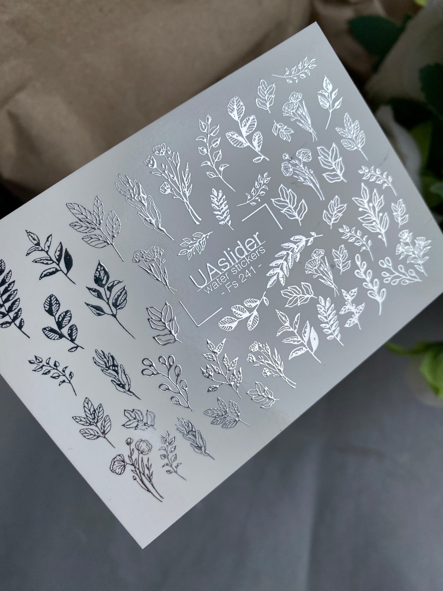 Nail Water Decal Fs-241