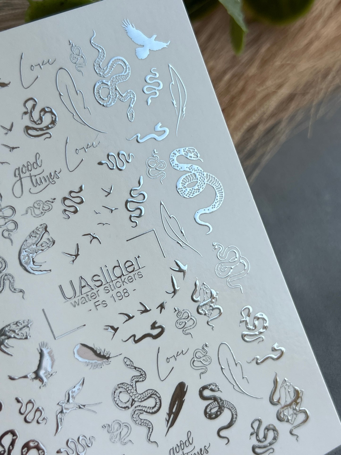 Nail Water Decal Fs-198