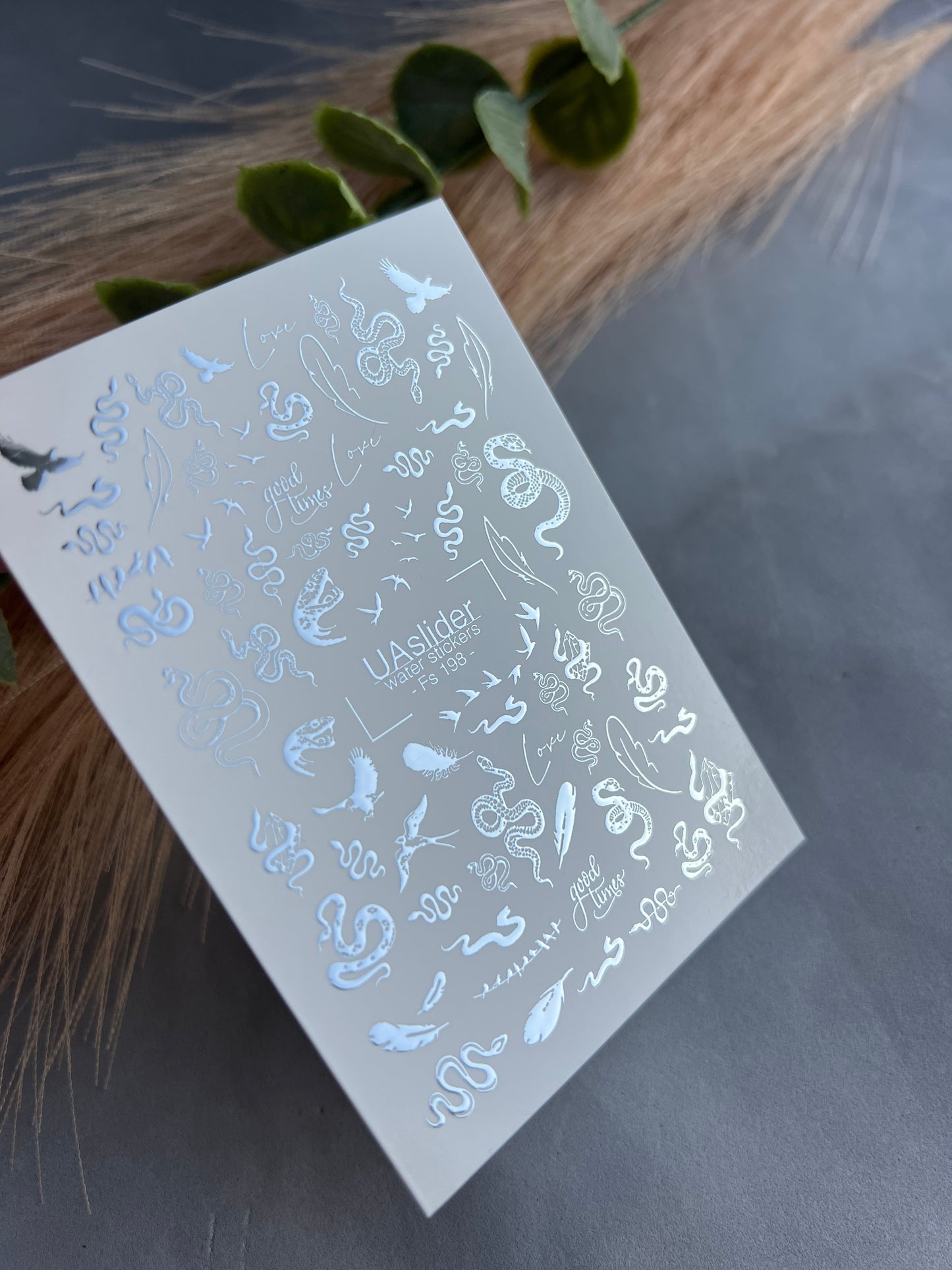 Nail Water Decal Fs-198