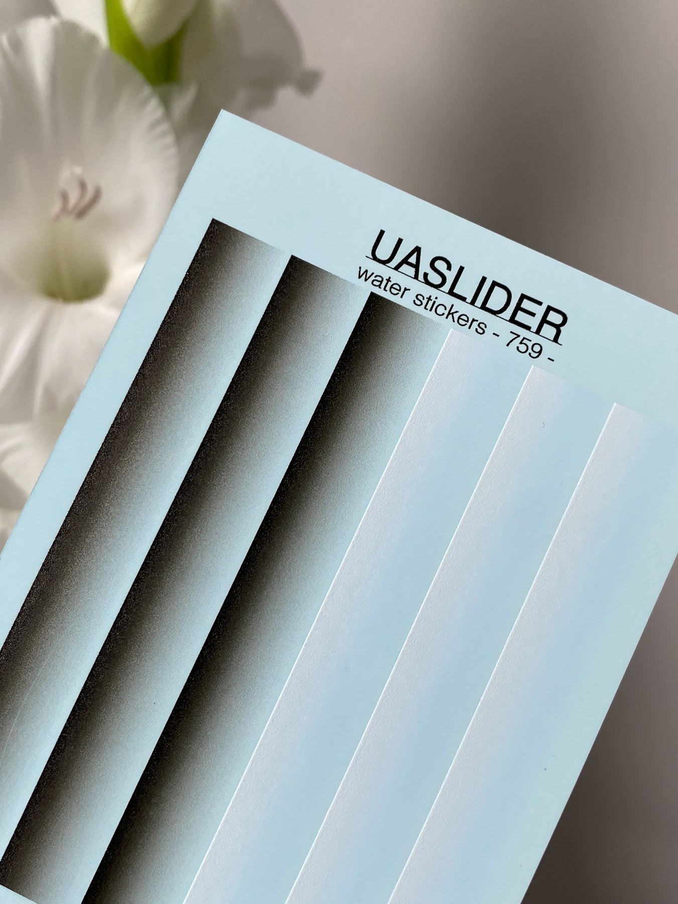 Nail Water Decal 759