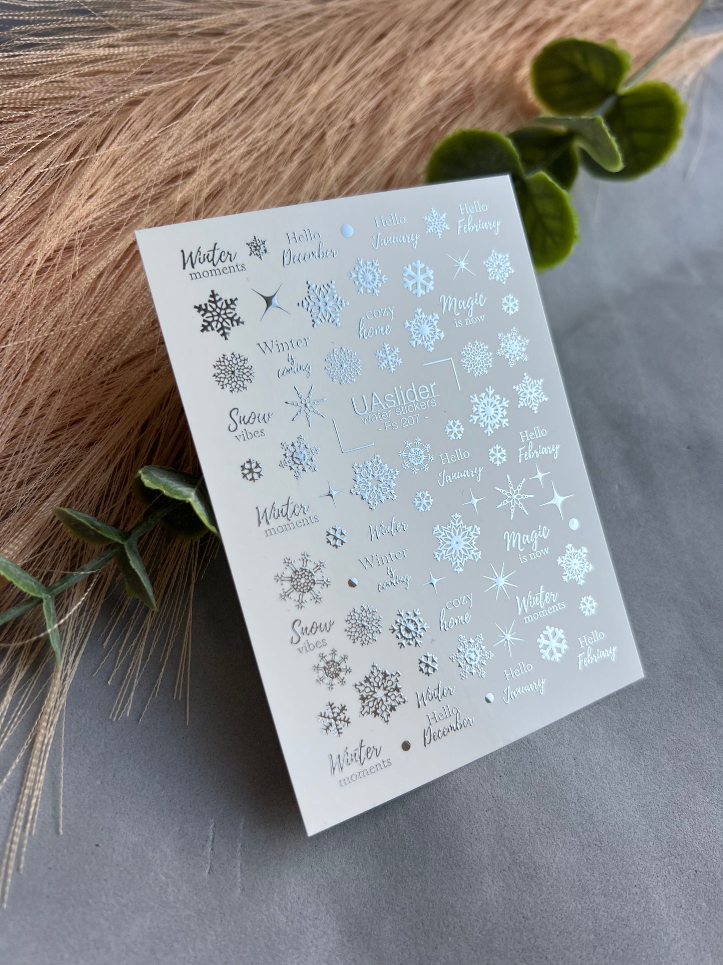 Nail Water Decal Fs-207