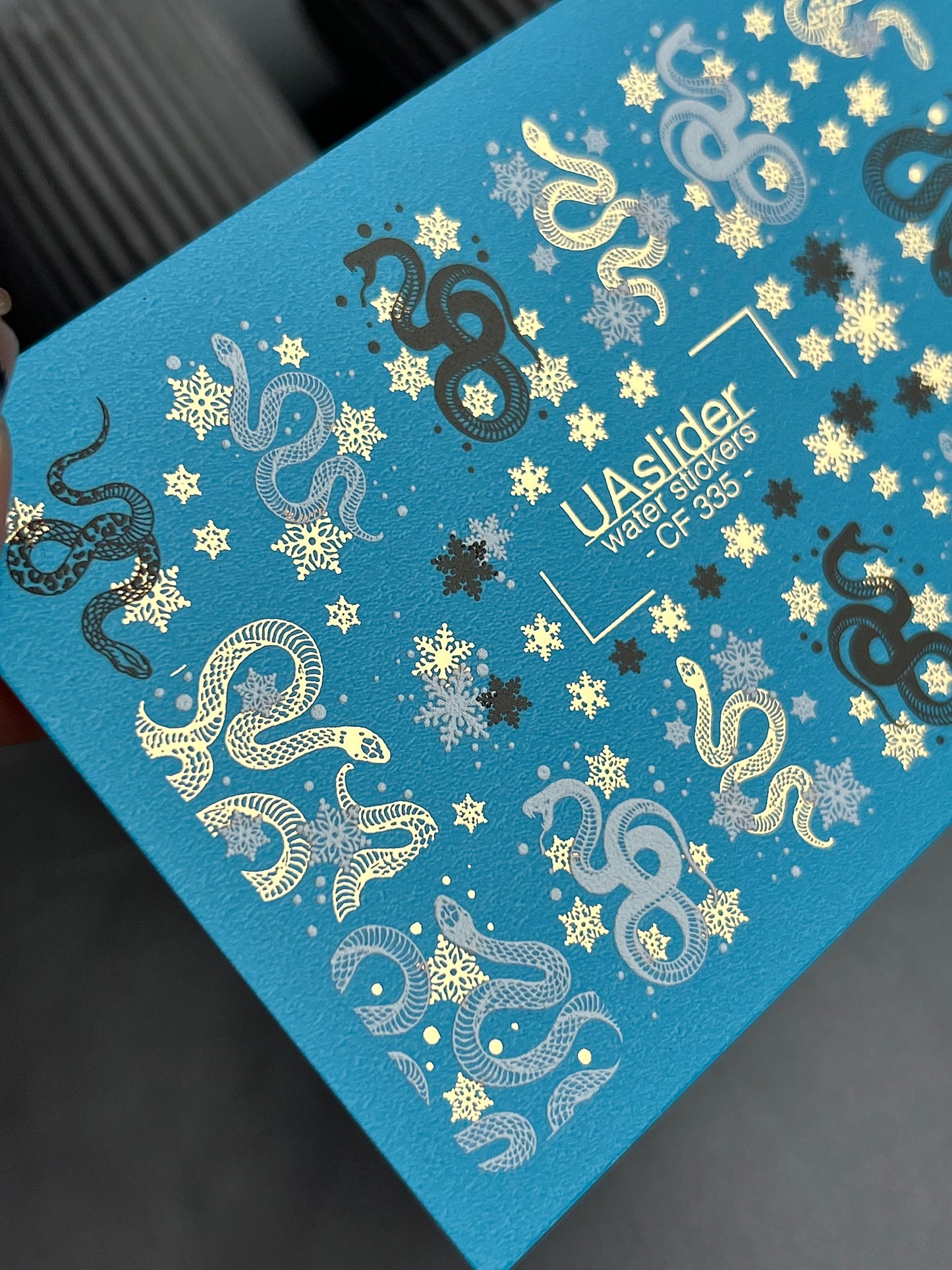 Nail Water Decal CF-335