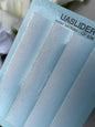 Nagel Wasserabziehbild CF-636 | Farbverlauf Wasserfolien Nagelabziehbilder | Weißes Perlen Ombre mit Silberglitzer
