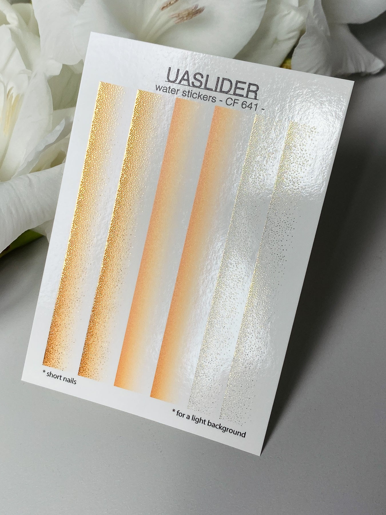 Nail Water Decal CF-641