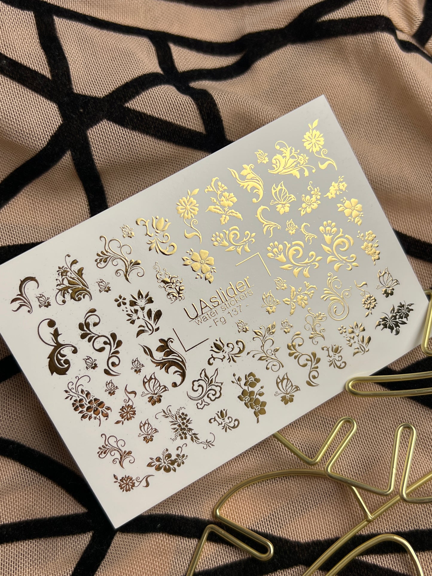 Nail Water Decal Fg-137
