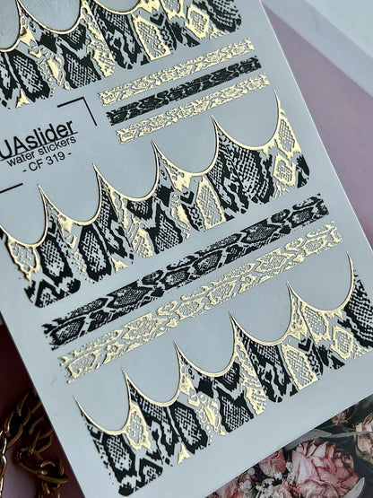Nail Water Decal CF-319