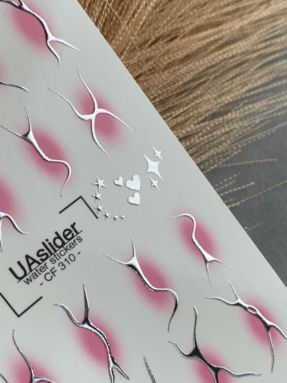 Nail Water Decal CF-310