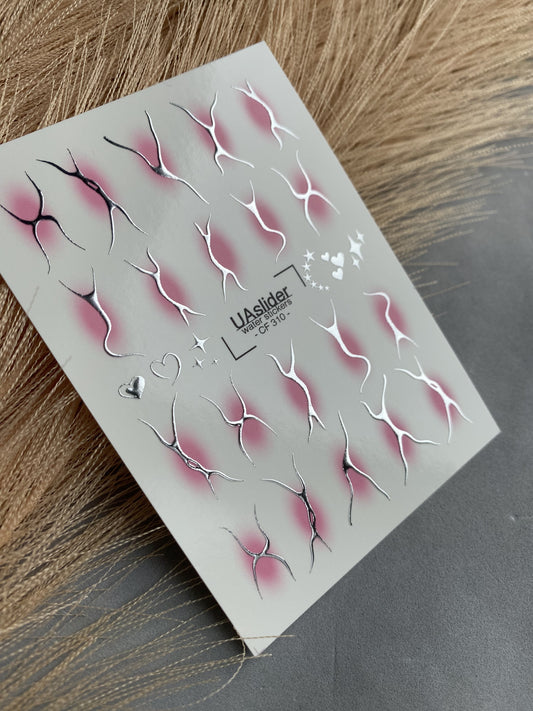 Nail Water Decal CF-310