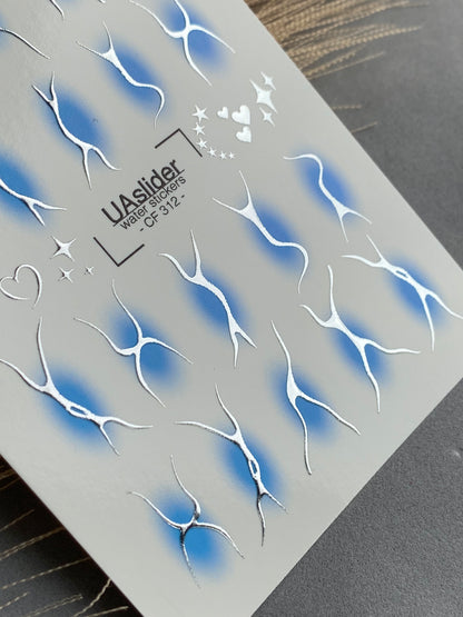 Nail Water Decal CF-312