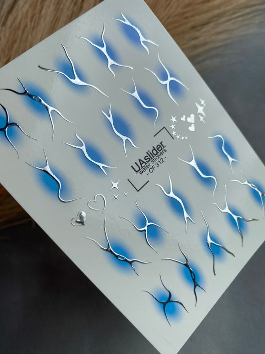 Nail Water Decal CF-312