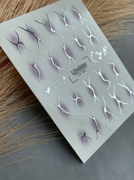 Nail Water Decal CF-309