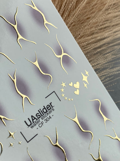 Nail Water Decal CF-304