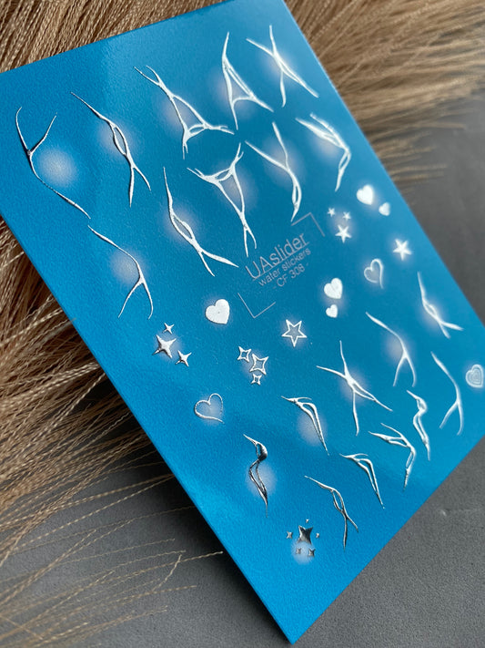 Nail Water Decal CF-308