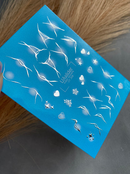 Nail Water Decal CF-308