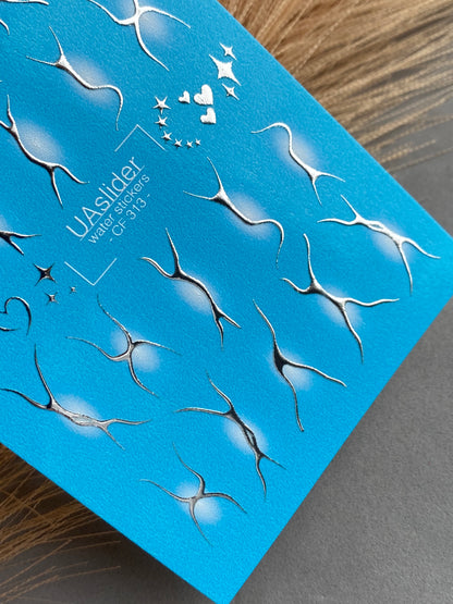 Nail Water Decal CF-313
