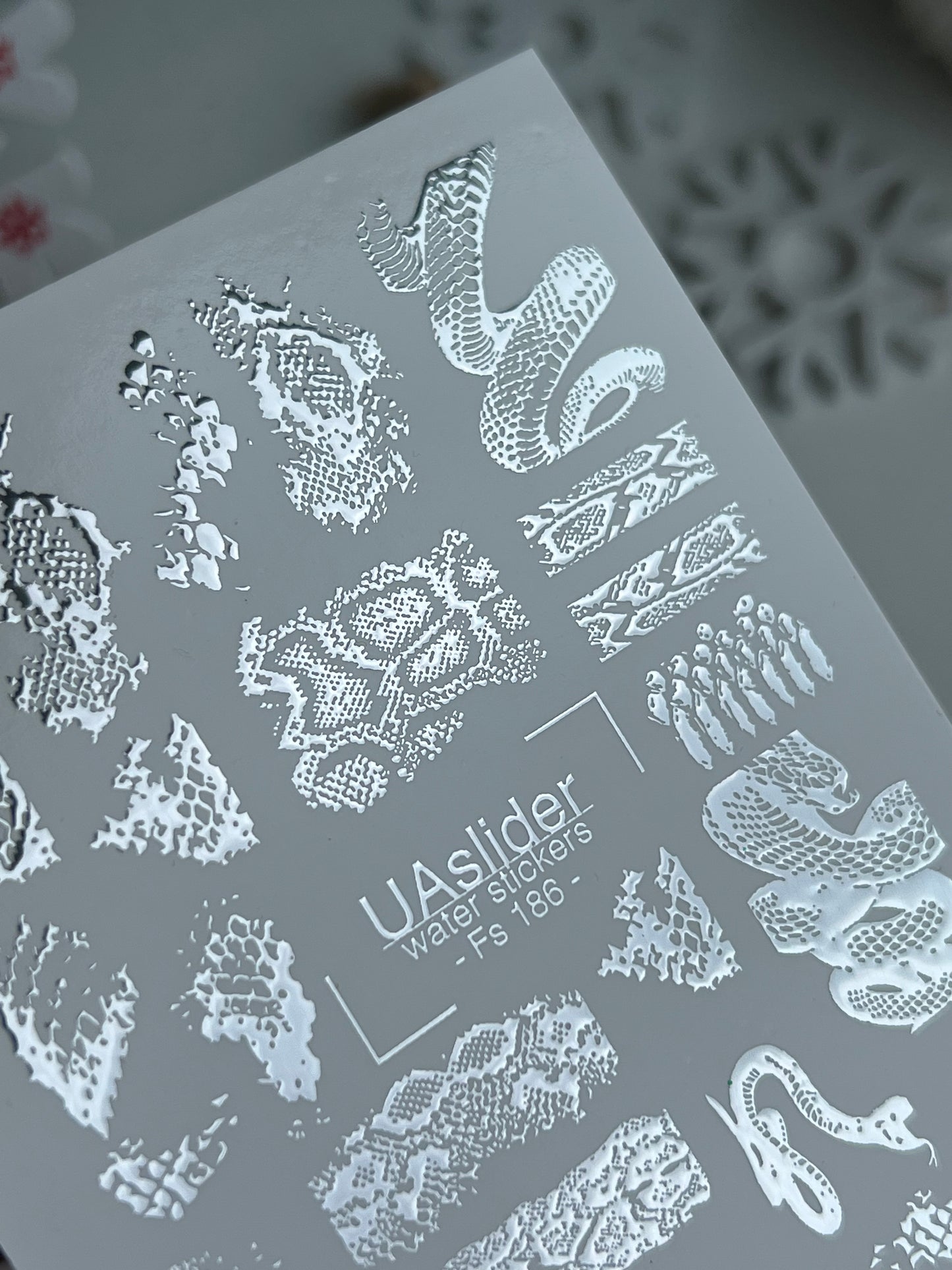 Nail Water Decal Fs-186