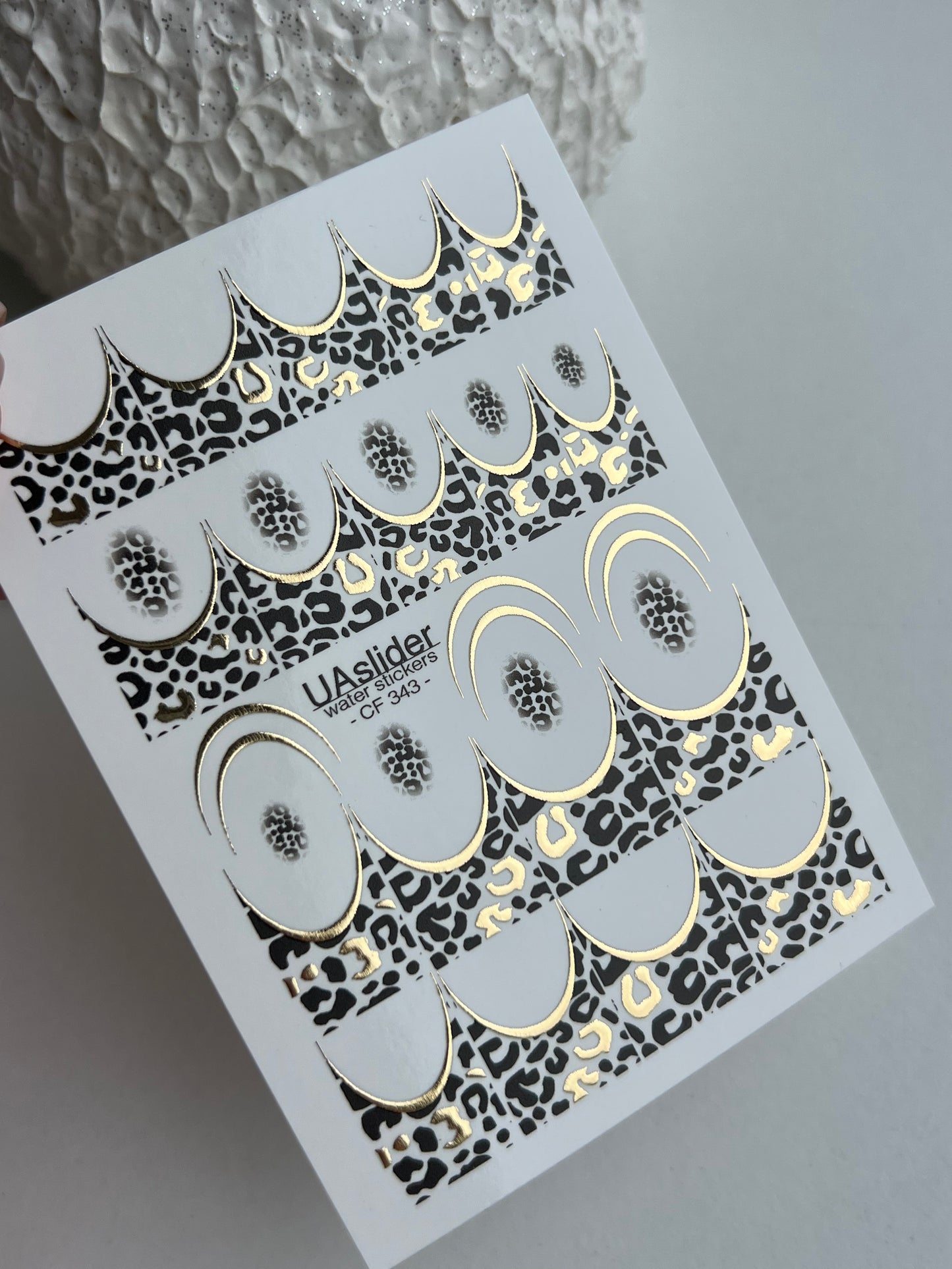 Nail Water Decal CF-343