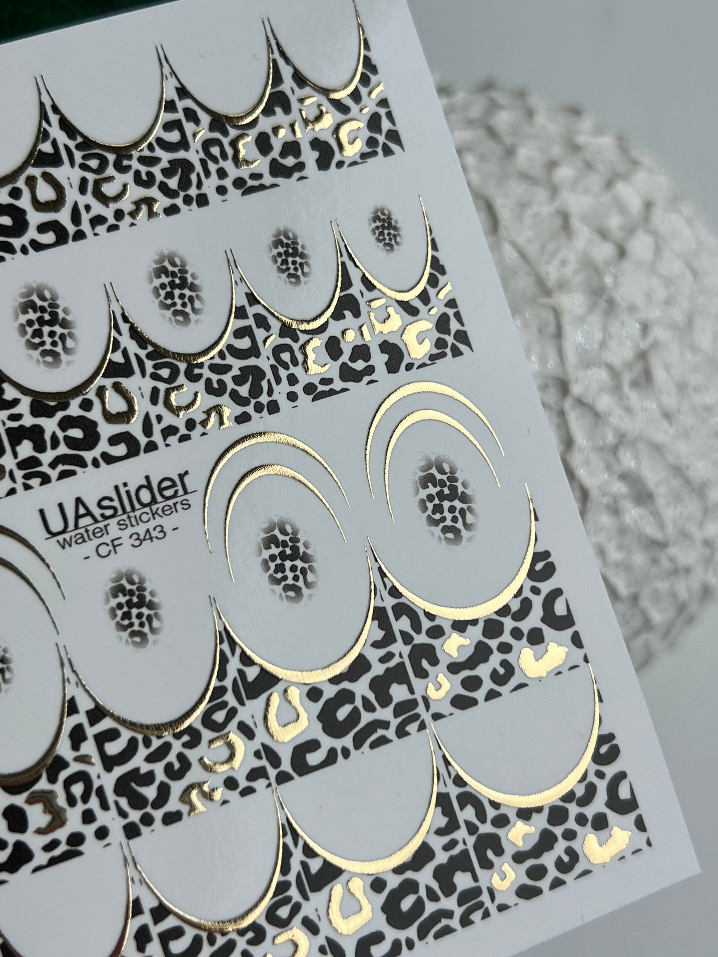 Nail Water Decal CF-343
