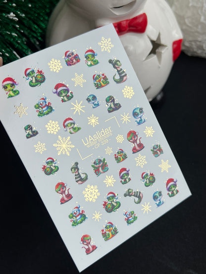 Nail Water Decal CF-339