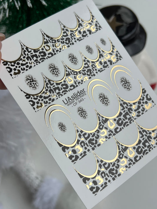 Nail Water Decal CF-343