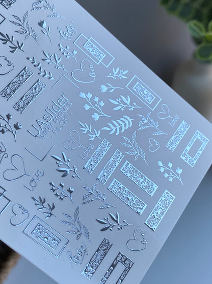 Nail Water Decal Fs-257