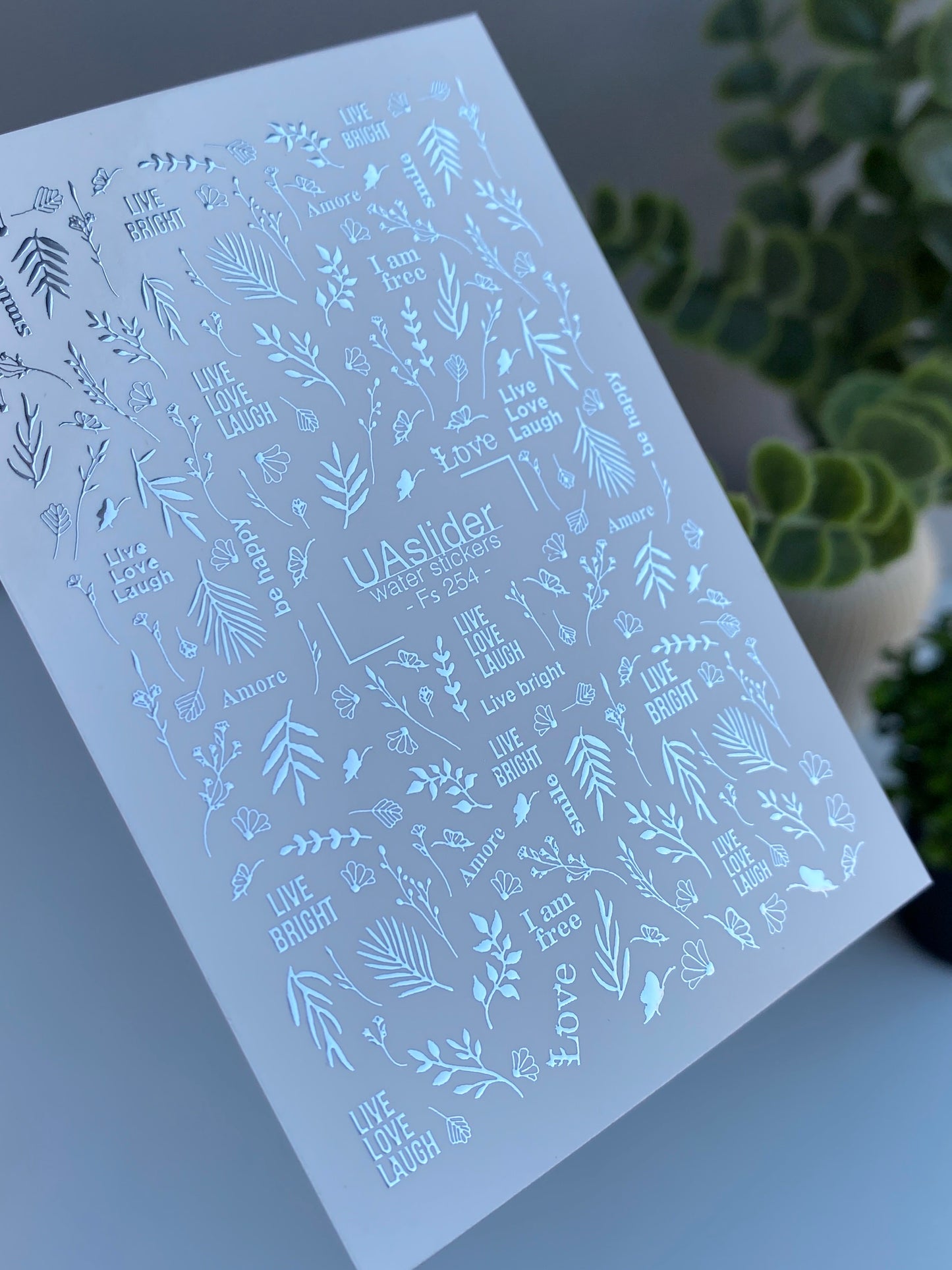 Nail Water Decal Fs-254