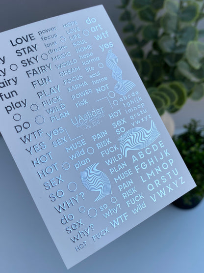 Nail Water Decal Fs-256