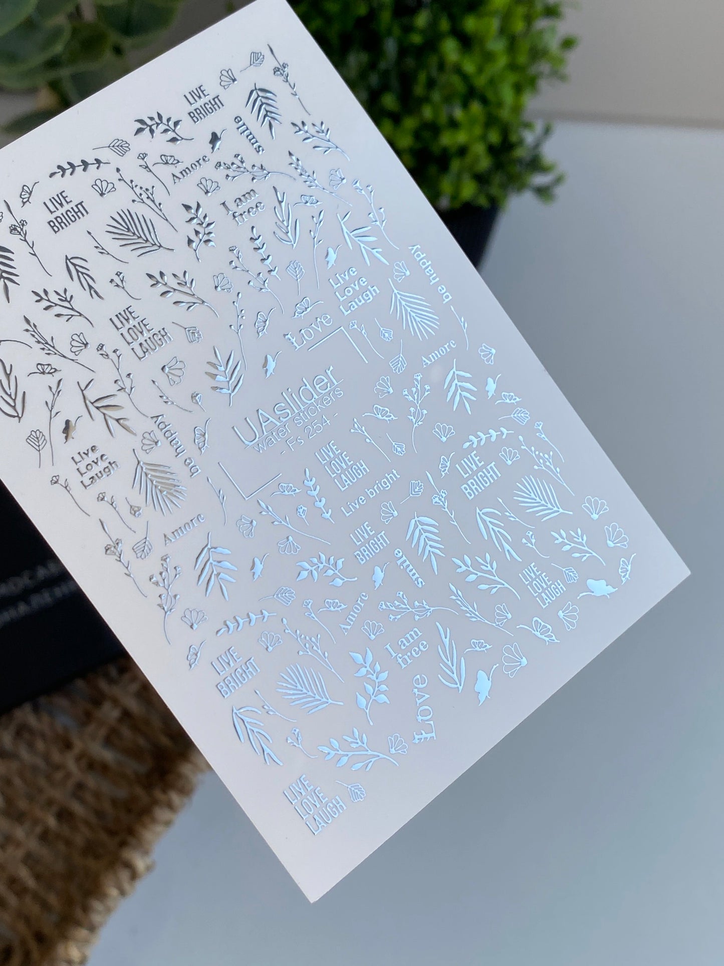 Nail Water Decal Fs-254