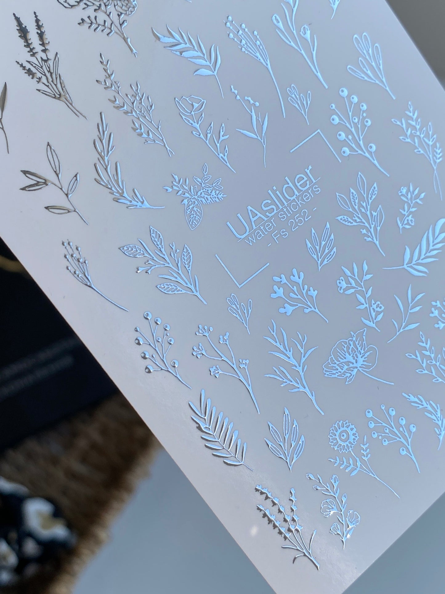 Nail Water Decal Fs-252