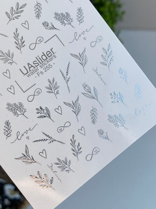 Nail Water Decal Fs-255
