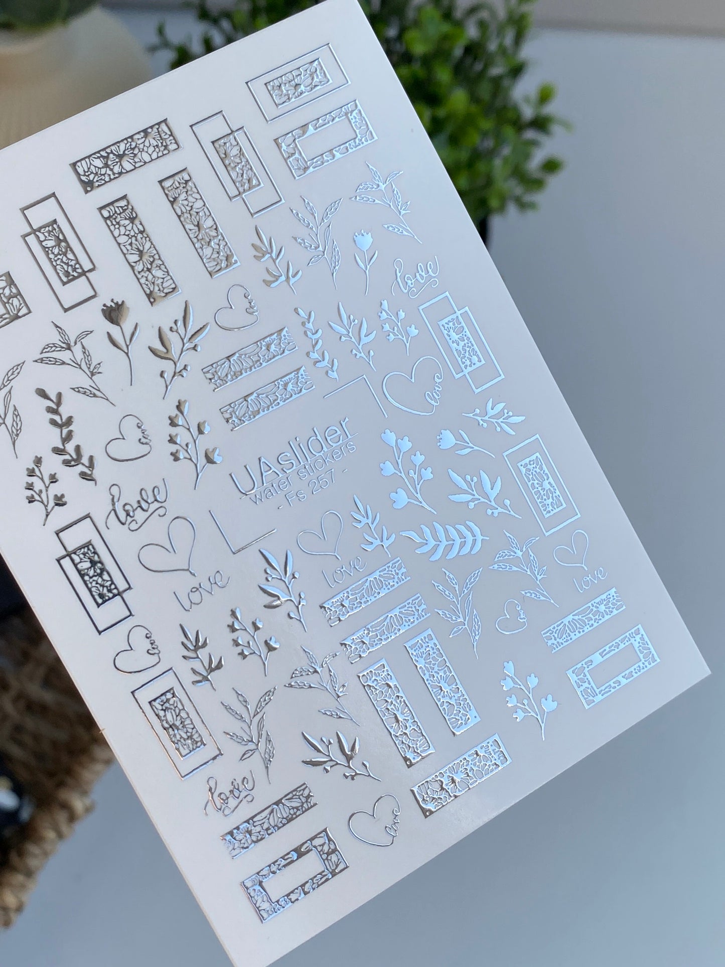 Nail Water Decal Fs-257