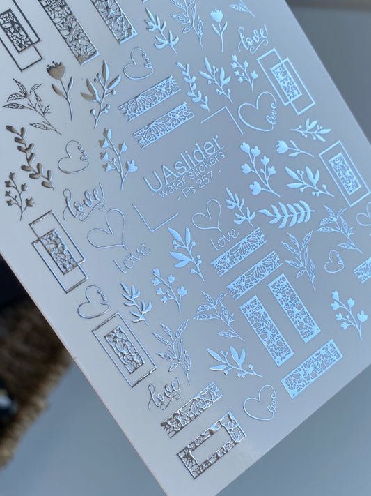 Nail Water Decal Fs-257