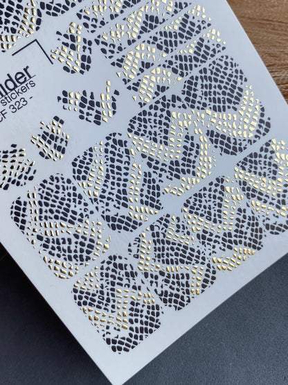 Nail Water Decal CF-323