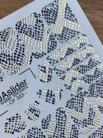 Nail Water Decal CF-323