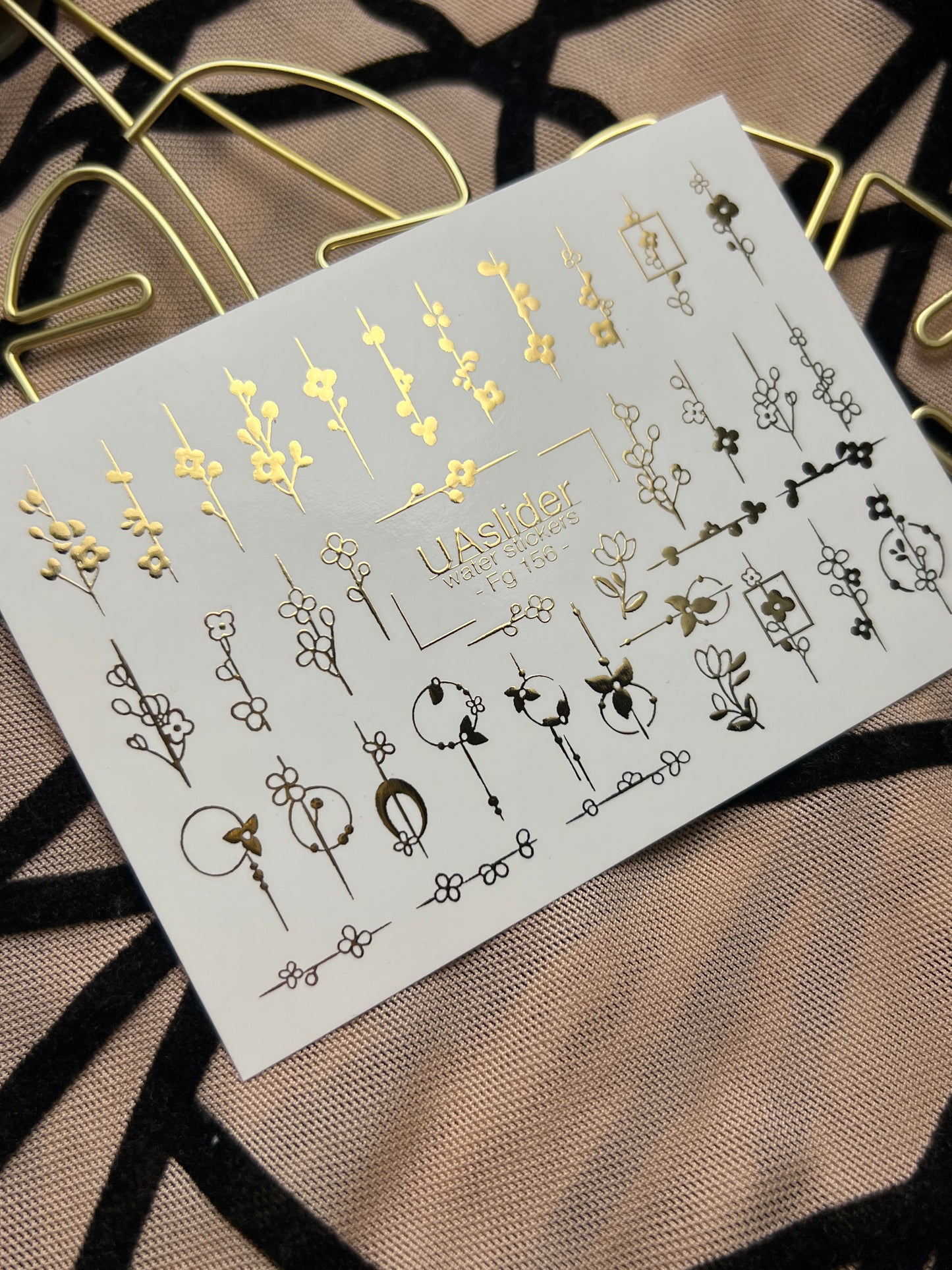 Nail Water Decal Fg-156